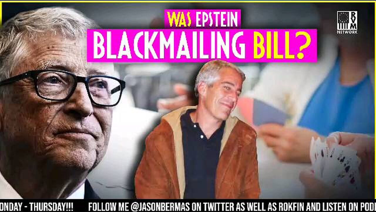 Was Epstein Blackmailing Gates?