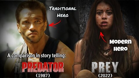 A Comparison in Story Telling: Predator (1987) and Prey (2022)