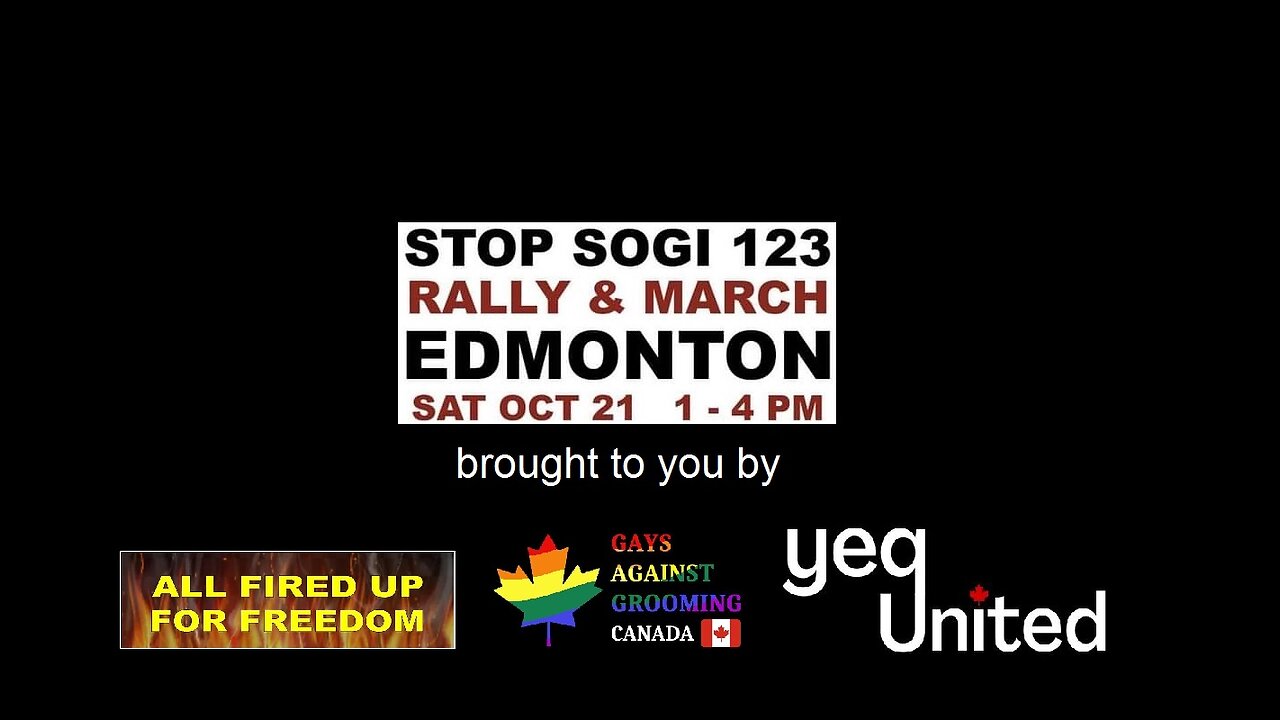 Stop SOGI 123 Rally YEG Oct21 2023