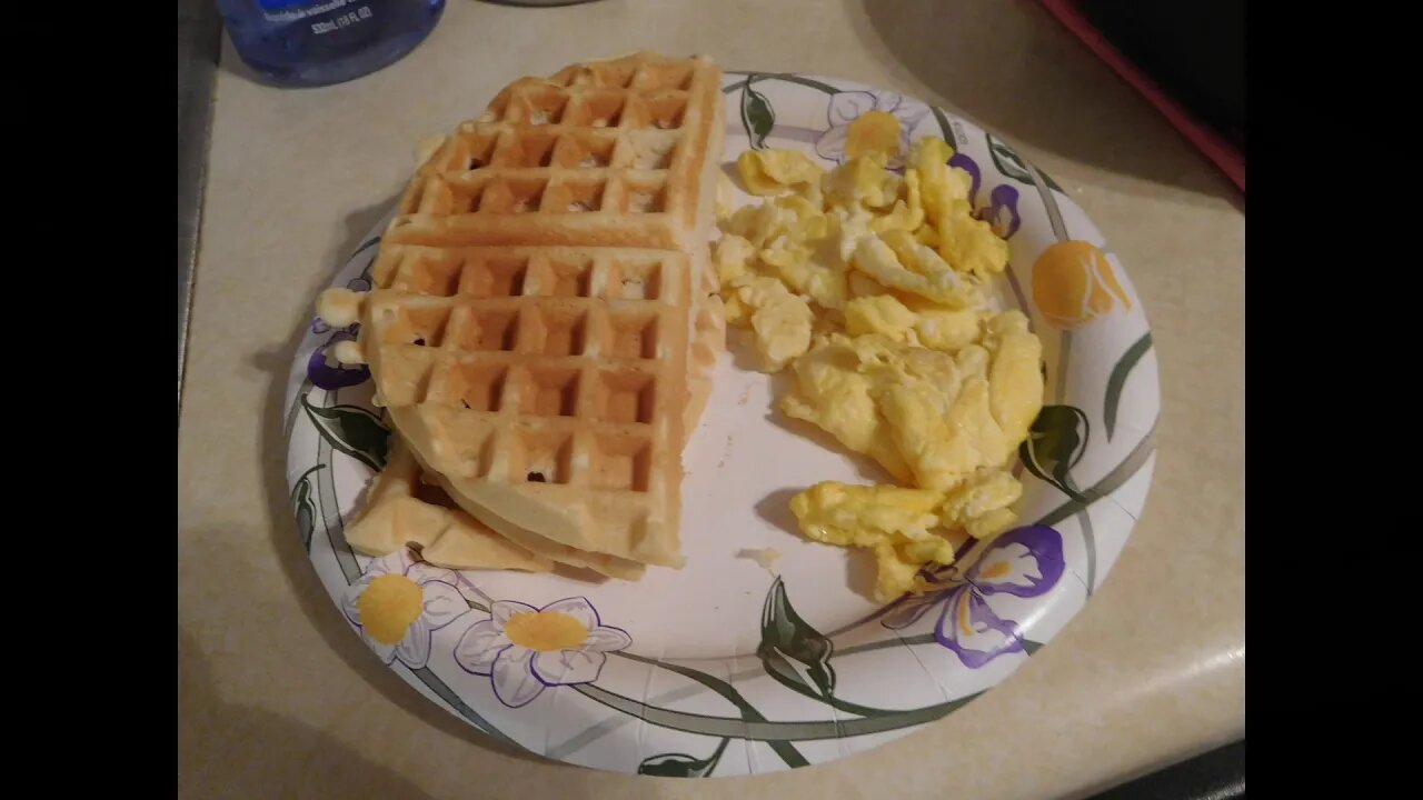 Waffles & Eggs Cooking With The Wengers