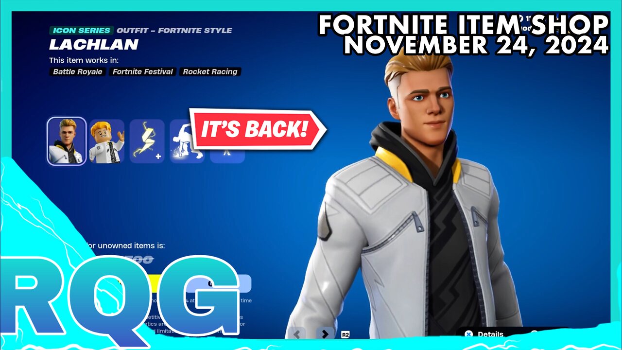 YOUTUBER & SUPERHERO SKINS ARE BACK! FORTNITE ITEM SHOP (November 24, 2024)