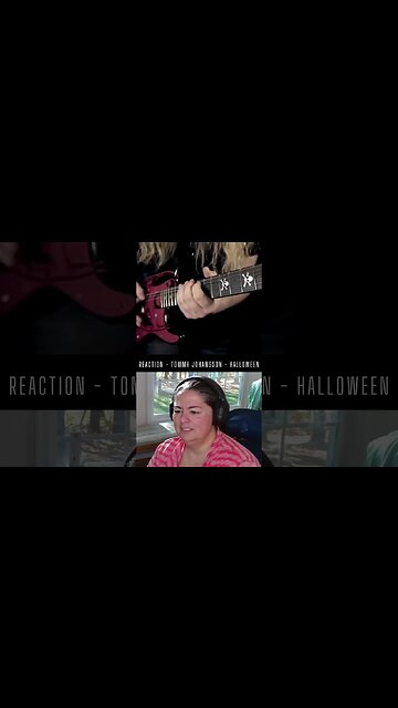 Tommy Johansson | Halloween | Helloween Cover #shorts #viral #viralvideo #music #reaction