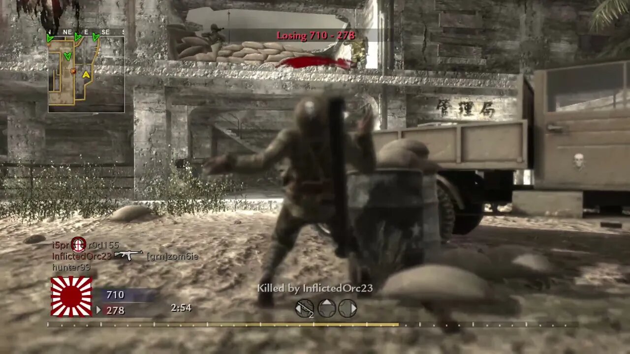 Throwback: Call of Duty: World at War Team Deathmatch while high Gameplay From 12/30/2020