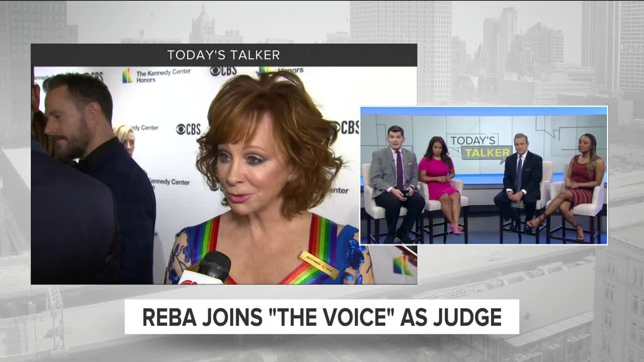 Today's Talker: Reba to replace Blake Shelton on the voice, woman smuggles cocaine in fake pregnant belly