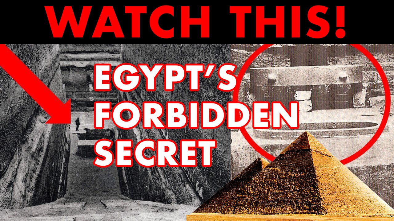 RARE DISCOVERY about a Pyramid in Egypt is still kept A SECRET! | Redpill Disclosure