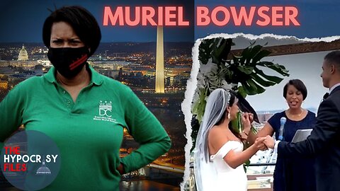 DC Mayor Muriel Bowser-Rules For Thee, Weddings For Me