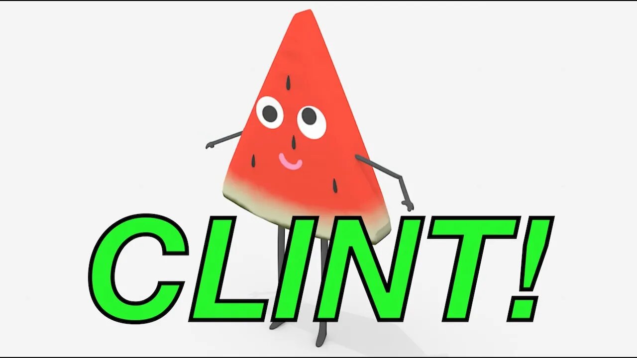 Happy Birthday CLINT! - WATERMELON Birthday Song