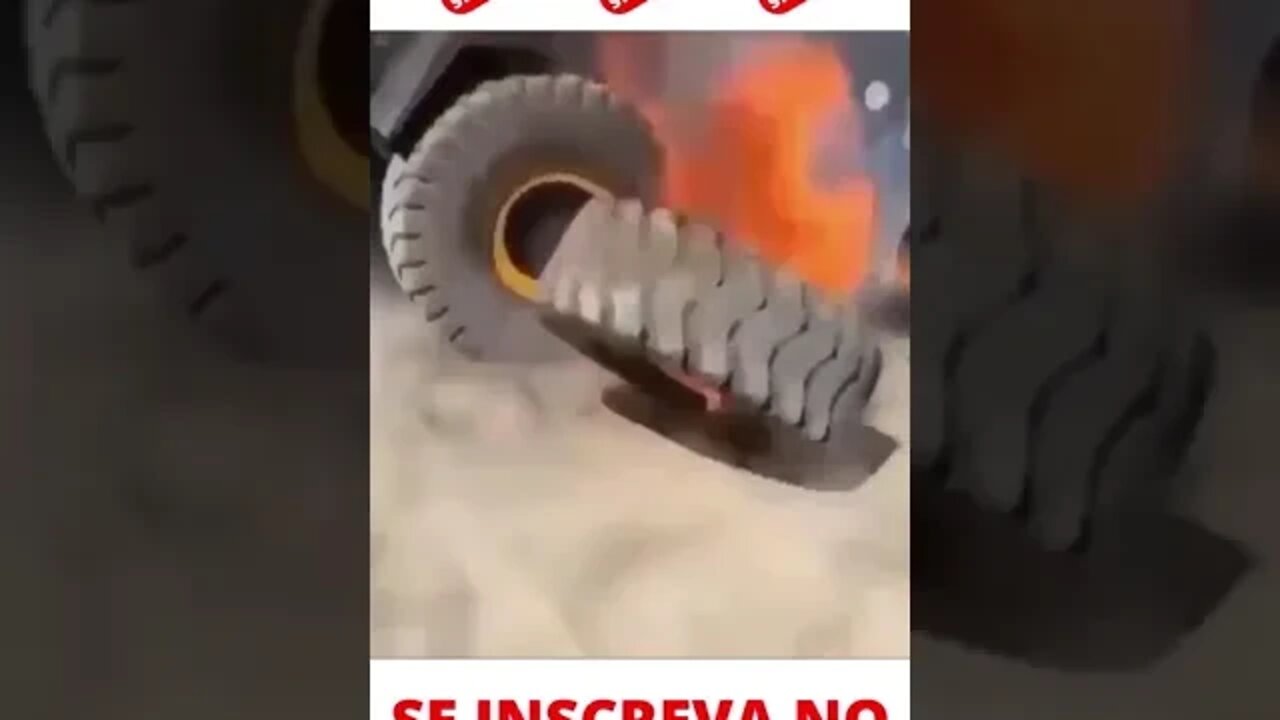 Pneu Explodindo #shorts
