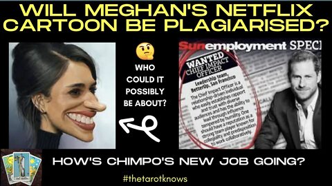 🔴 WHO WILL MEGHAN PLAGIARISE HER NETFLIX SERIES FROM? #thetarotknows #tarot #harryandmeghan