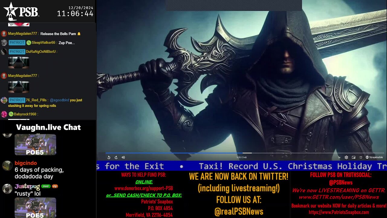 2024-12-20 11:00 EST - Echo Chamber of Truth: with Erik Swanson