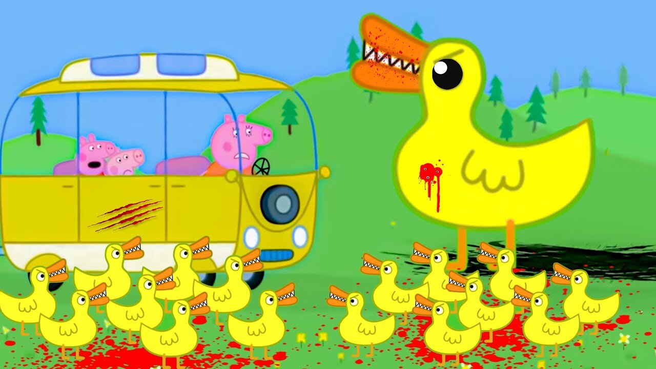 A PEPPA PIG HORROR STORY (SCARY Piggy.exe videos)