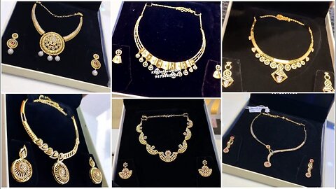 Gold Plated Silver Necklace Designs with Price!! Silver Neck