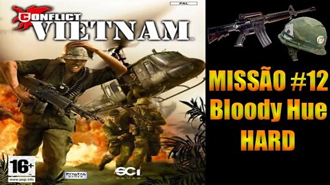 [PS2] - Conflict Vietnam - [Missão 12 - Bloody Hue - Hard] - PT-BR - 60Fps - [HD]