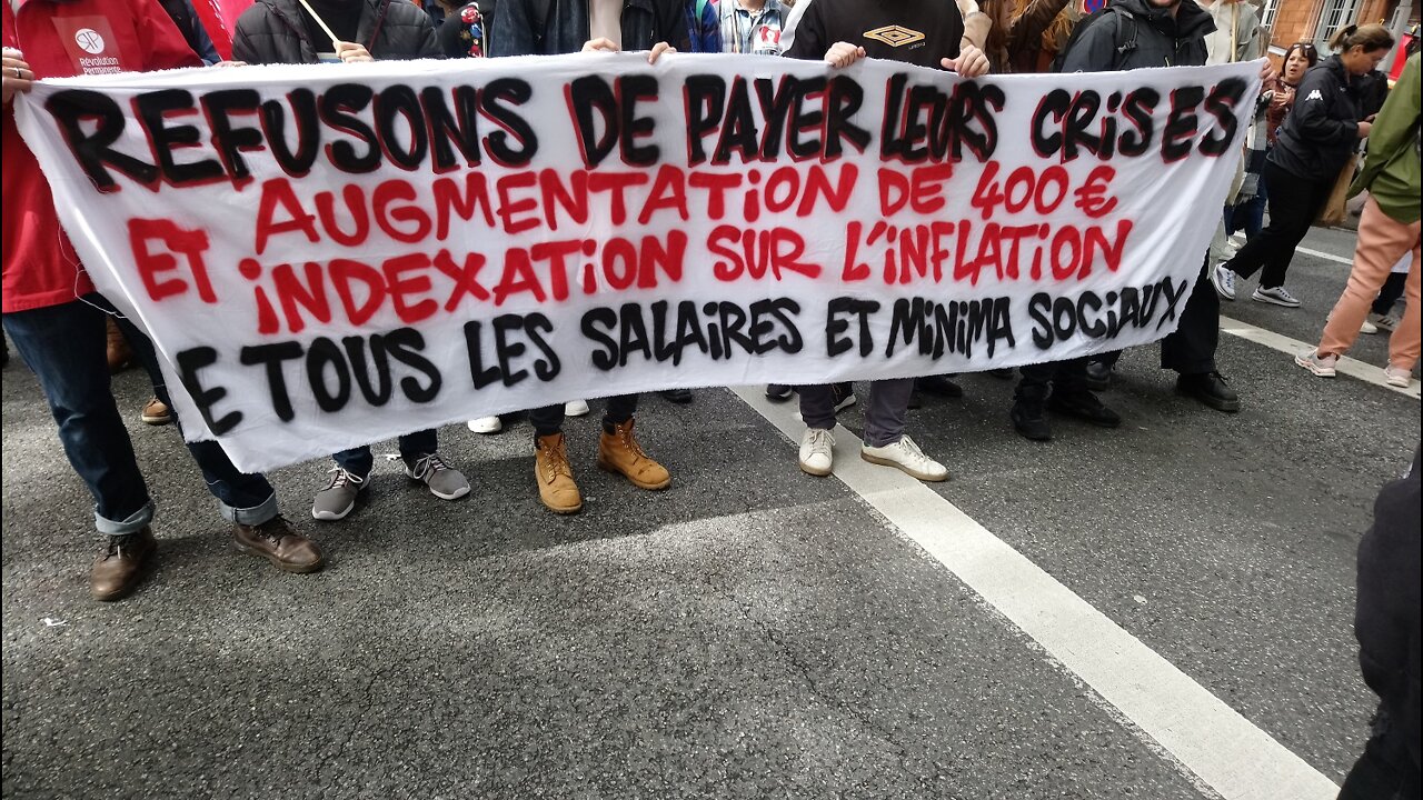 Jeudi 29 septembre 2022 à Toulouse Journée de mobilisation interprofessionnelle unitaire