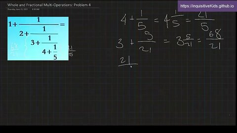 Whole and Fractional Multi Operations: Problem 4