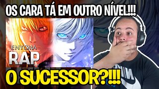 REACT Rap do Near e Mello: O Sucessor (Death Note) | EnyGroup 20