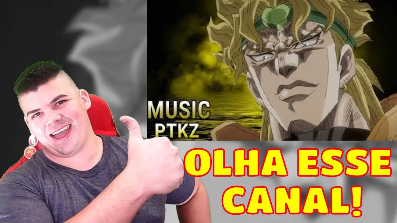 REACT Rap do Dio Brando (Jojo's Bizarre Aventure) Um deus na terra PTKZ - MELHOR DO MUNDO