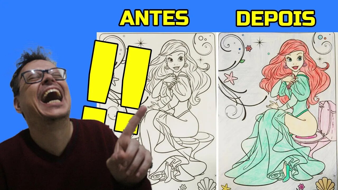 Desenhos de crianças coloridos por adultos #1 | cinebob