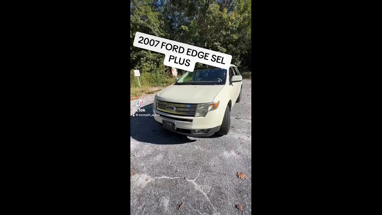 2007 Ford Edge Sel Plus