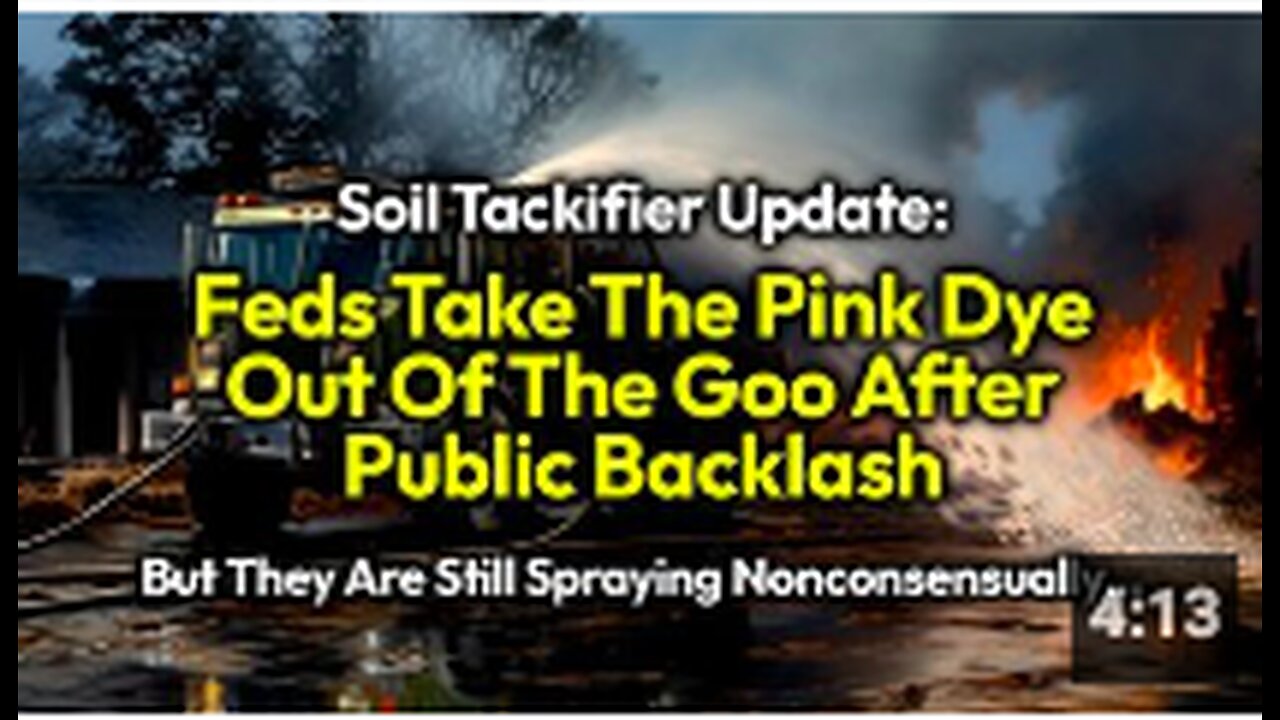 Stealth Spraying: After Backlash Feds Will Not Be Adding Pink Dye To The Nonconsensual Goo Spraying