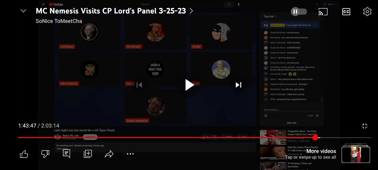 mc feminem on Jimmys panel pt3 of 3