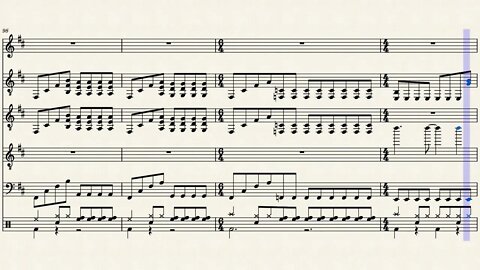 Escape – Metallica - Sheet music