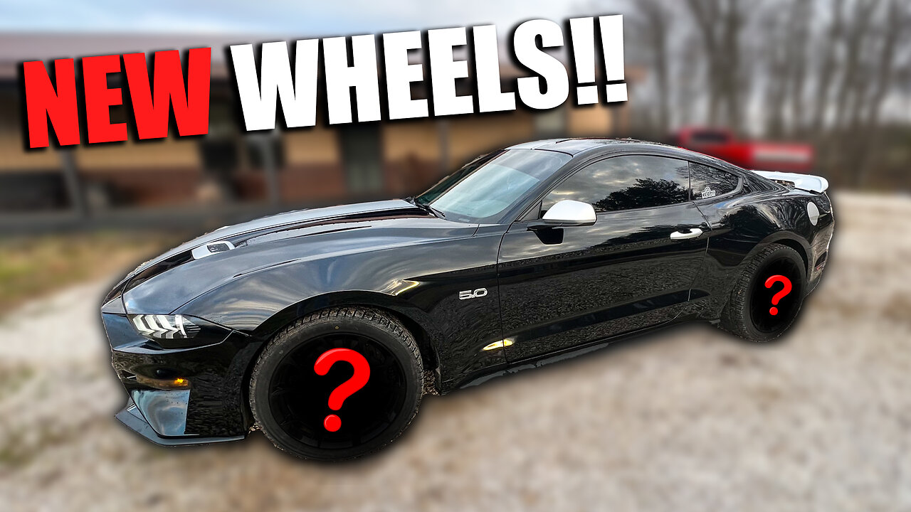 NEW WHEELS FOR MY 10SPEED MUSTANG GT!