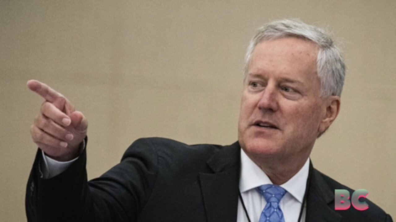 Mark Meadows, Trump’s Last Chief of Staff, Subpoenaed by Grand Jury