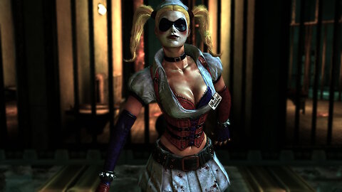 Batman Arkham Asylum Episode 6 running after Harley Quinn