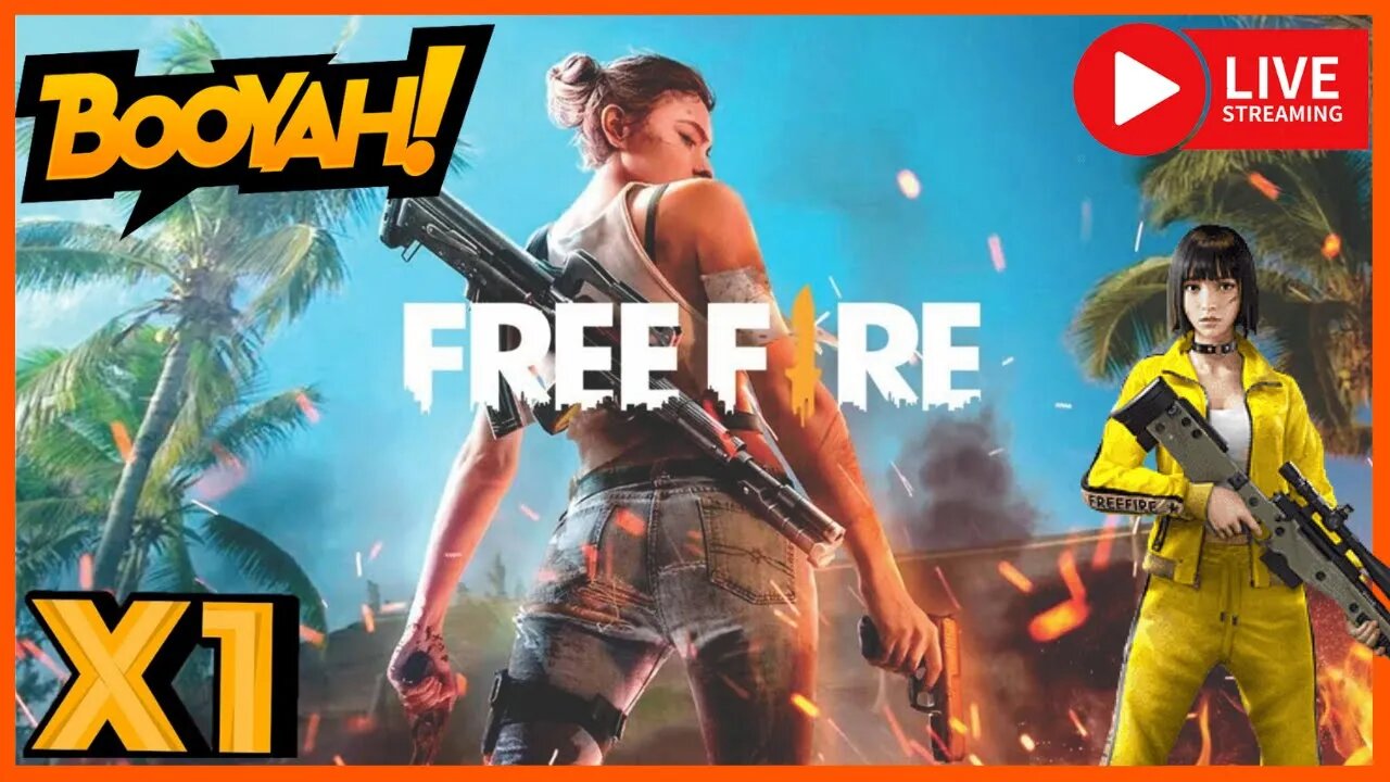 🔴FREE FIRE - LIVE DOS CRIA NOOB VS PROPLAYER