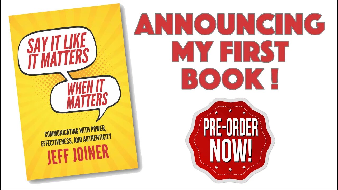 Announcing My First Book!