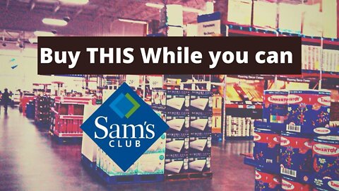 Buy at Sam's For Collapse: NOT FOOD... HOUSEHOLD