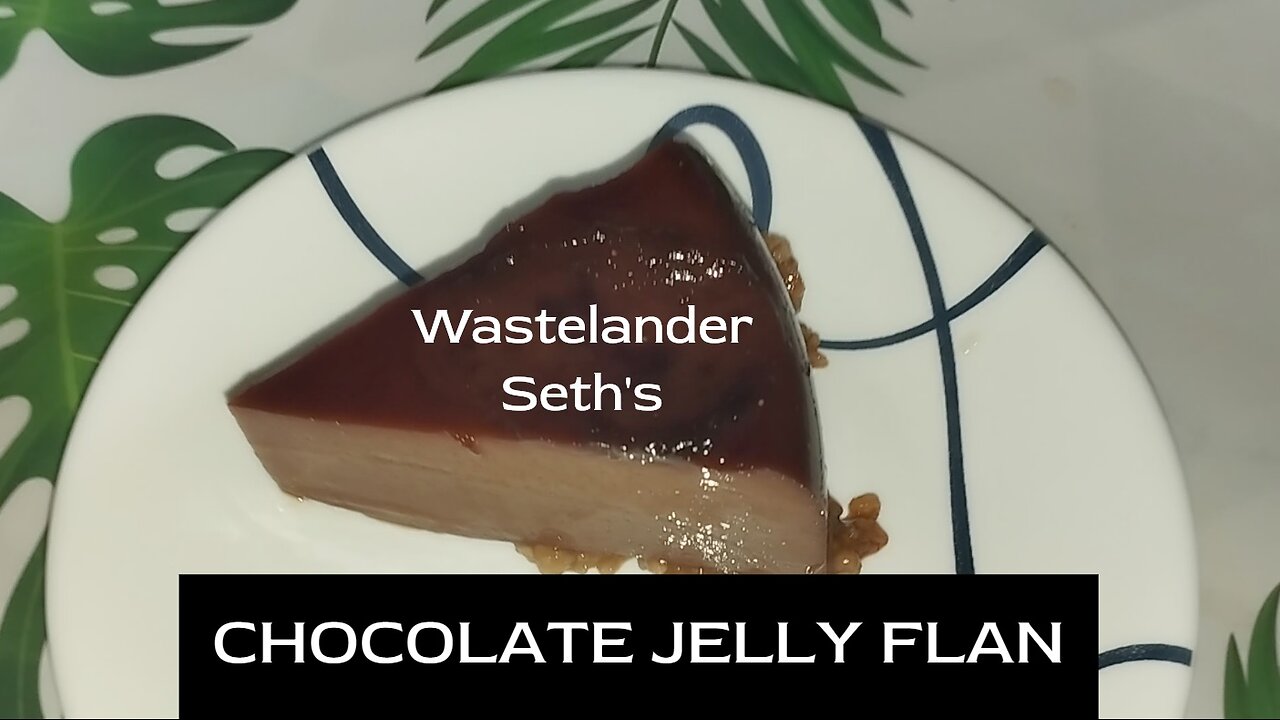 Easy Chocolate Jelly Flan Recipe