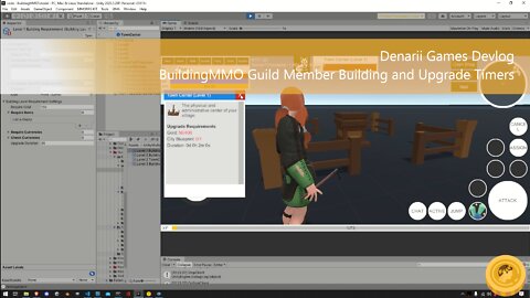 BuildingMMO System / Guild Member Building and Upgrade Timer