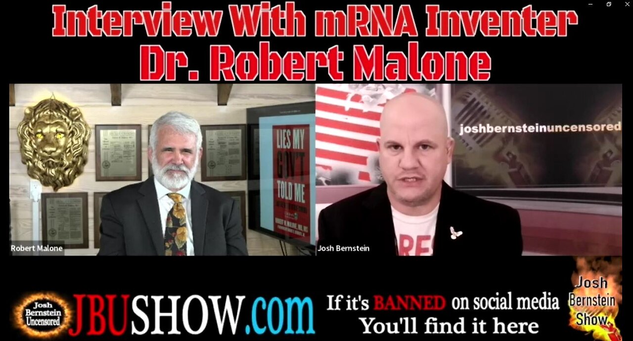 DR. ROBERT MALONE: LIES MY GOVERNMENT TOLD ME- "FAUCI & OTHERS USED BURNER PHONES TO HIDE EVIDENCE"