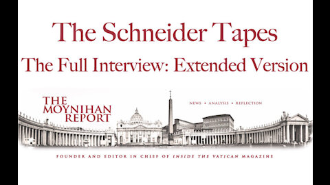 Schneider Tapes: Extended Full Interview