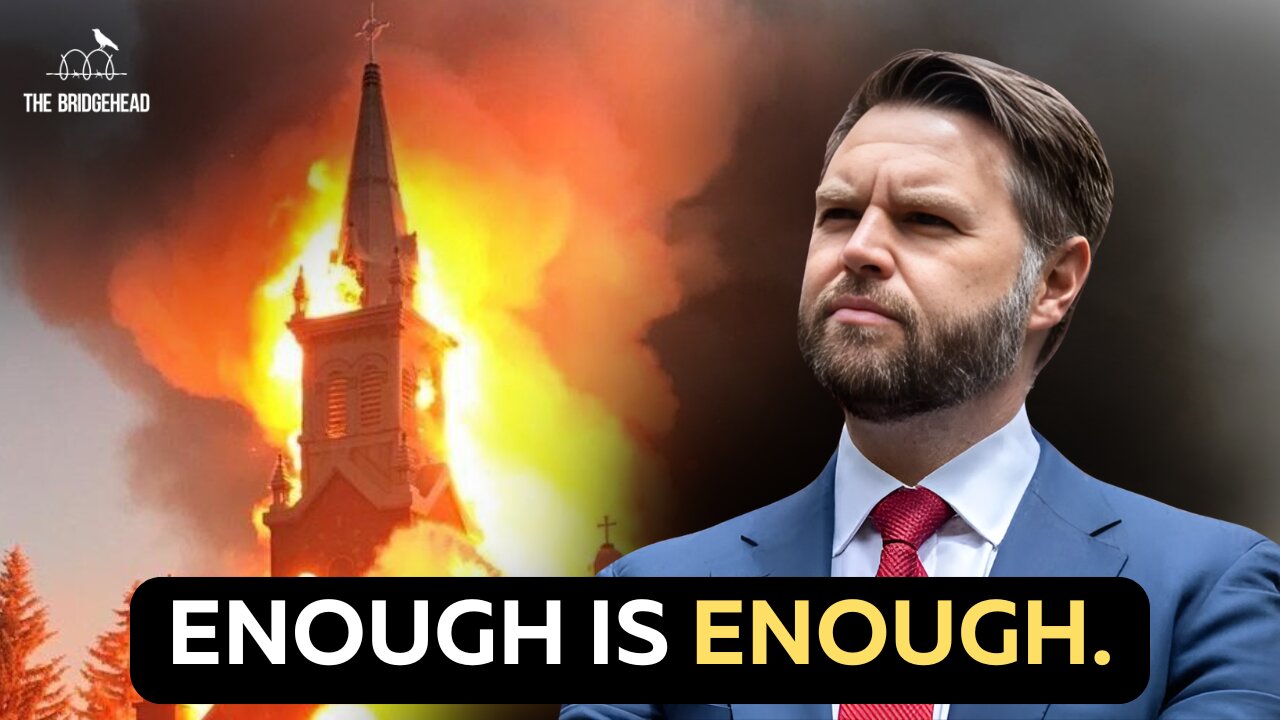 JD Vance CALLS OUT Canadian Church Burnings