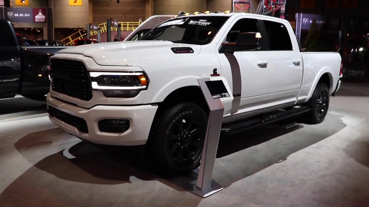 2020 Ram 2500 Laramie Night Edition! Is This The Coolest Looking 3/4 Ton?