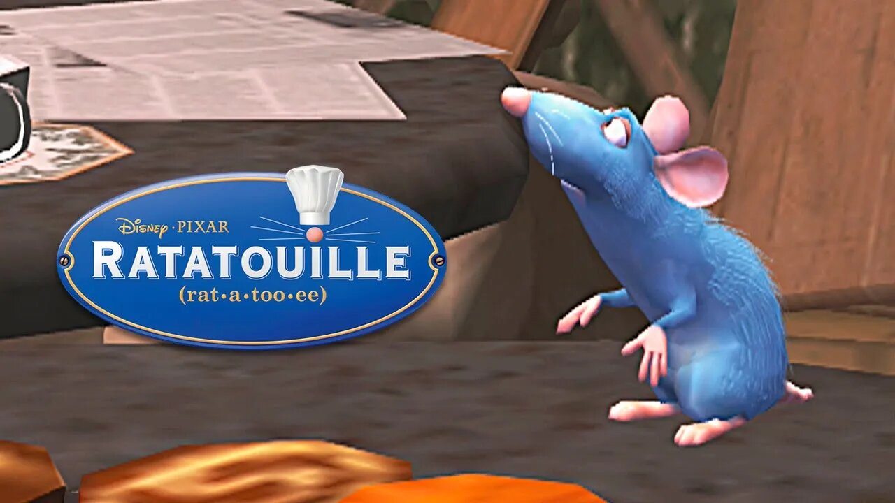 RATATOUILLE (PS2) #9 - Remy rumo ao mercadinho comprar comida! (Dublado em PT-BR)