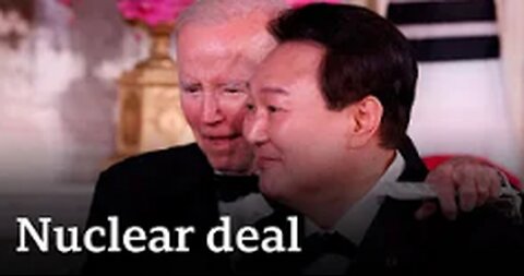 US and South Korea agree key nuclear weapons deal - BBC News