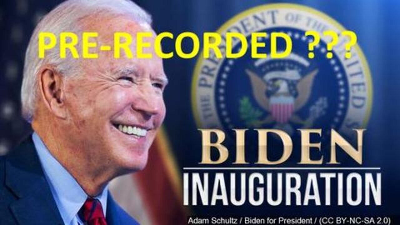 ATTORNEY LIN WOOD: BIDEN INAUGERATION WAS A PRE-RECORDED HOAX?