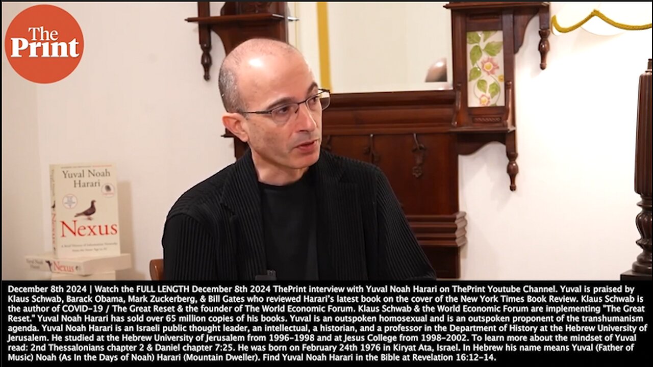 Yuval Noah Harari | "(AI) It Makes It Possible to Create Total Surveillance Regimes. Every Dictator In History Dreamt About Following Everybody All the Time. It Is Becoming Possible to Create a Total Surveillance Regime."