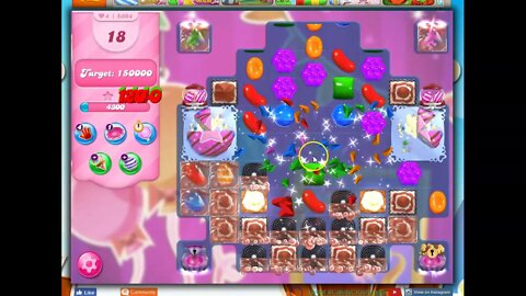 Candy Crush level 5604 Talkthrough, 25 Moves 0 Boosters