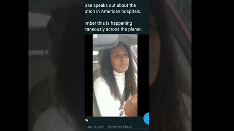 NURSE REVEALS CORRUPTION AND UPCOMING PROBLEMS