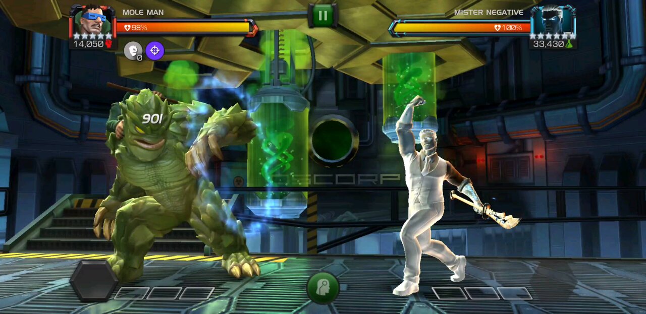 Mcoc, Mole man takes out Mr. Negative