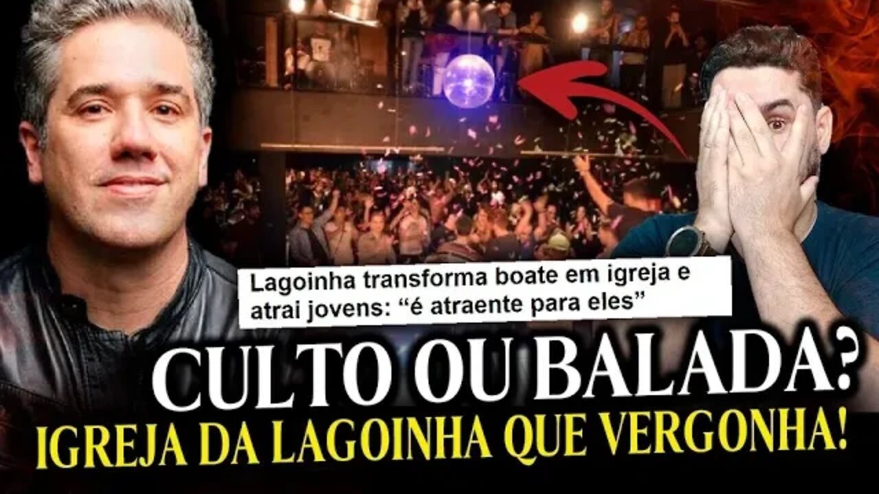 🔴 CULTO OU BALADA? IGREJA LAGOINHA QUE VERGONHA!