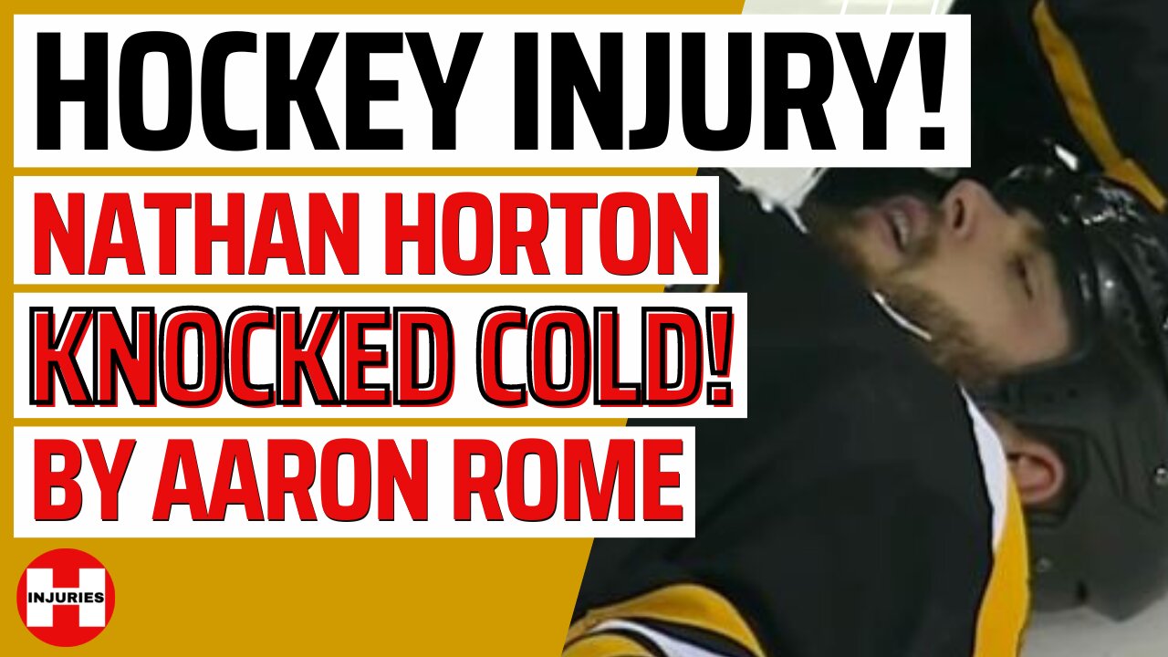 Horton KNOCKED OUT COLD by LATE BLISTERING CHECK!