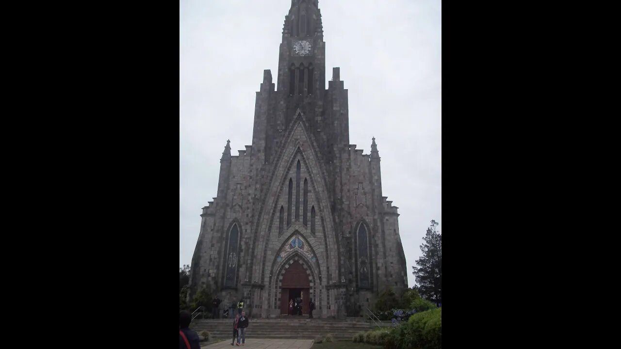 Canela (Rio Grande do Sul) e a Catedral em outubro de 2015