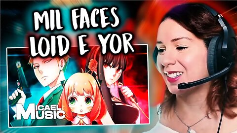 Mil Faces | Loid e Yor (Spy X Family) - REACT