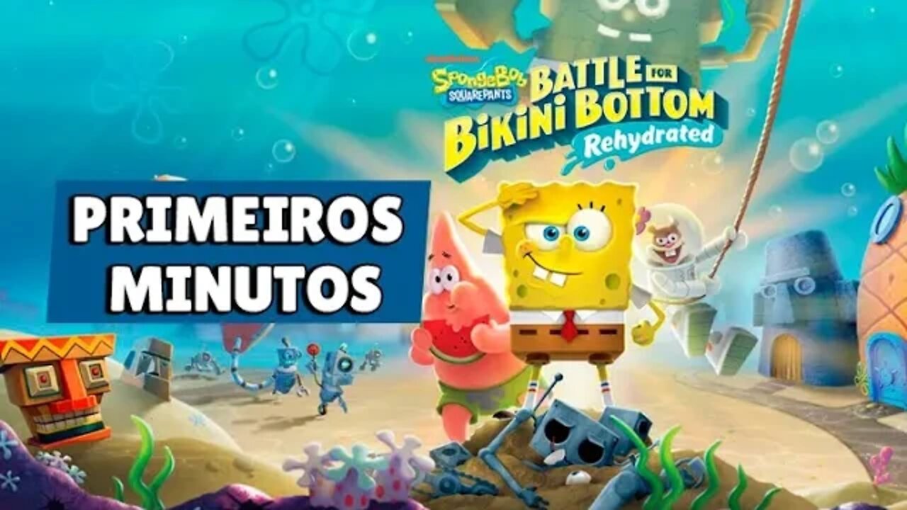 SpongeBob SquarePants: Battle for Bikini Bottom | PRIMEIROS MINUTOS